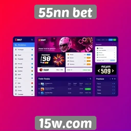 Avaliação da interface do site 55nn bet